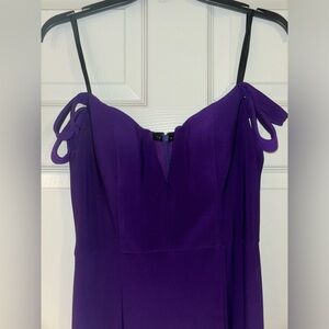 Deep purple bridesmaid/formal dress